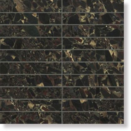 I Marmi Marble Black Mosaico luc 30x30