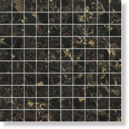 I Marmi Marble Black Mosaico 3D Mix 30x30