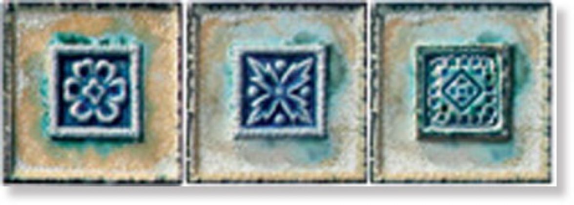 Marmi Antichi Formella Set Incas 10x10