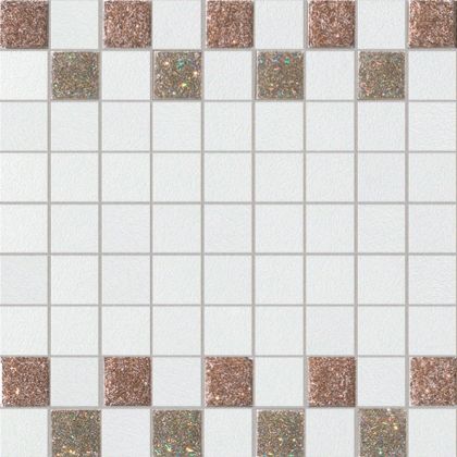 Mosaico Starlight Oro Bianco Musa 30x30