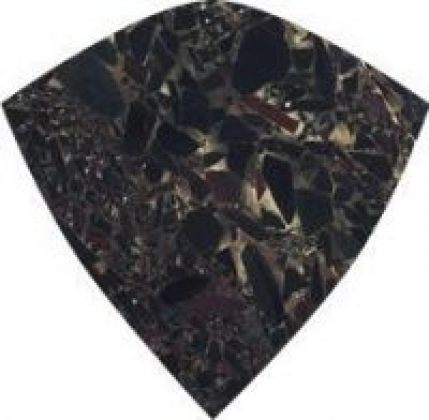 Вставка I Marmi Marble Black Angolo Torello luc 4x4