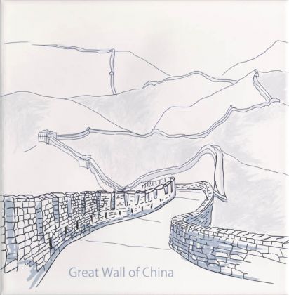 Ondulado Decor World-1 Great Wall Of China 20x20