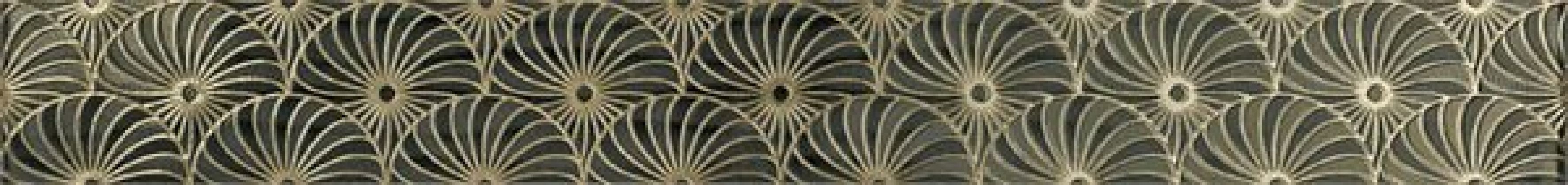 Бордюр Cenefa Suite Decore Sunflower Black 6x50