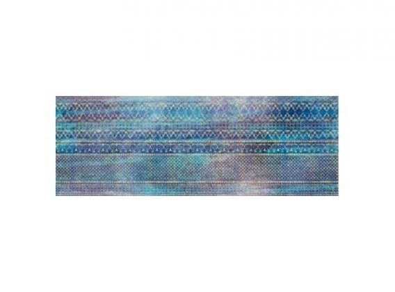 Acuarela Cotton-2 Decor Perla-Azul 24x68