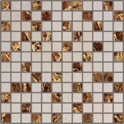 Mosaico Aries Savanna Emperador 30x30