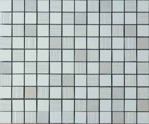 Mosaico Flair Bianco 25x30