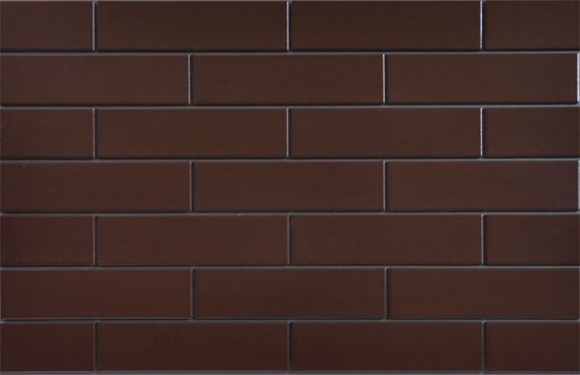 Плитка Elewacja Szkliwiona Braz Brown Glazed 6x24