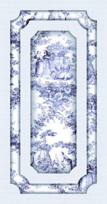 Плитка Rev. Campagne Azul Boiserie 31x60