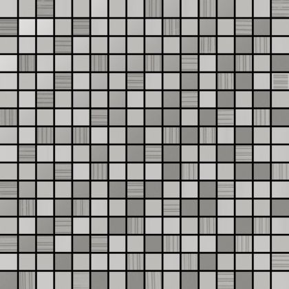 Mosaico Tresor Ambre Gris 35x35