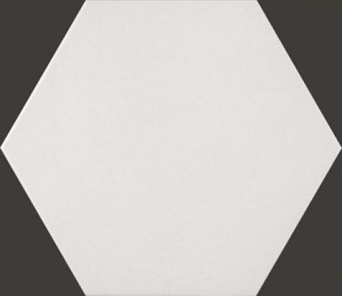 Плитка White Hex25 21x25