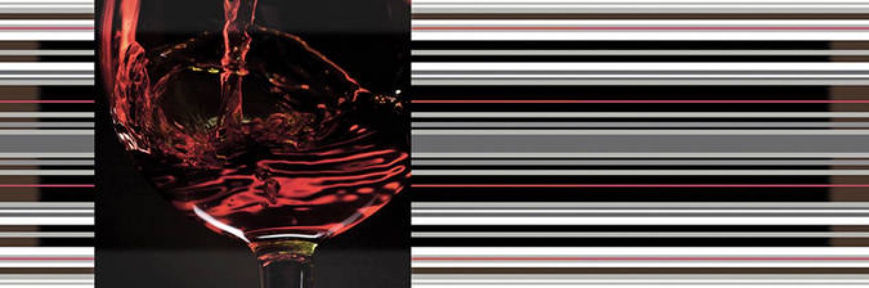 Decor Red Wine 01 15x45