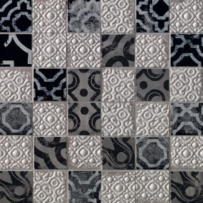 Fap Creta Mosaico Maiolica Grey 30x30 fK63 (d)