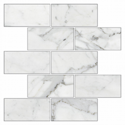 Marble Trend Мозаика K-1000/MR/m13/ Carrara 30,7x30,7 K-1000/MR/m13/307x307x10