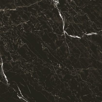 Classic Marble Snow Black Керамогранит черный глянцевый 40x40 G-272/G/400x400x8