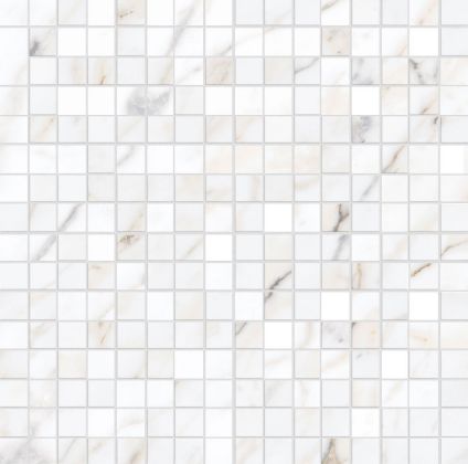 Мозаика Allmarble Wall Golden White Mosaico Lux 40x40 M8H5