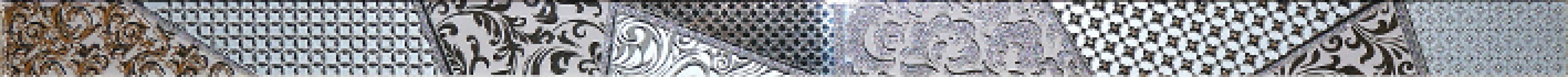 Берген Бордюр стеклянный серый 3,5x60 0530240Сб5208