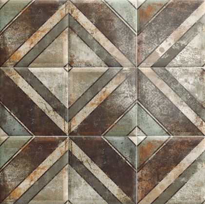 Tin-Tile Diagonal (4 вида рисунка) (некондиционные коробки) 20x20