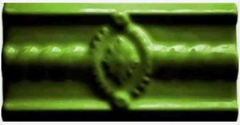 Medallon Verde Vic 7,5x15