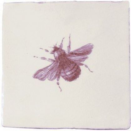 Dec. Bumble Bee Marron Prov.Crema 13x13