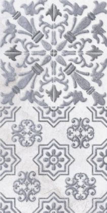Кампанилья Серый Декор 1 20x40 1641-0091