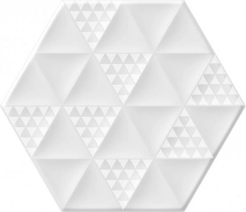 Malmo Hexa White 23,2x26,7 15431