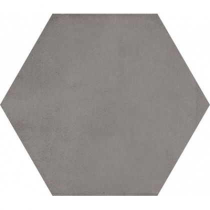 Hexagono Bampton Grafito 23x26,6
