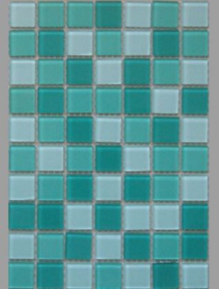 Keramograd Мозаика стеклянная, зеркальная Зеленая 30x30 FA056.058.060