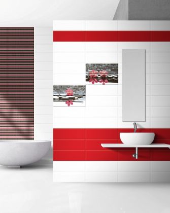 Decor Lines Red 45x15