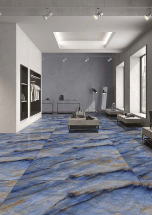 Royal Tile Blend Blue Glossy 75x150