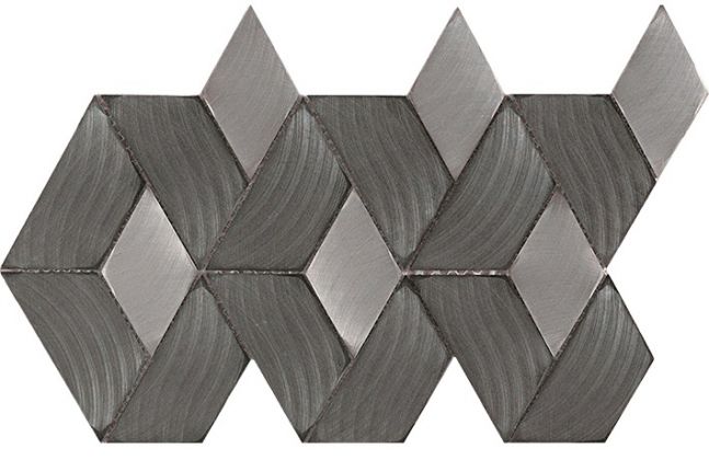 L`antic colonial Gravity Aluminium Braid Metal Titanium 23,7x35,8 L24400877