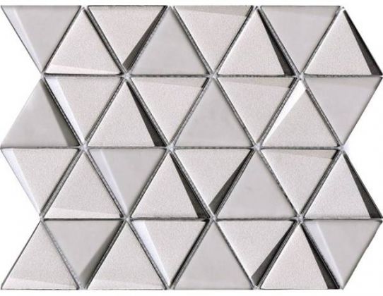 L`antic colonial Effect Triangle Silver 26x31