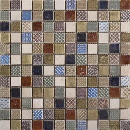 L`antic colonial Mosaicos Ancient Bath 30,5x30,5 L241707091