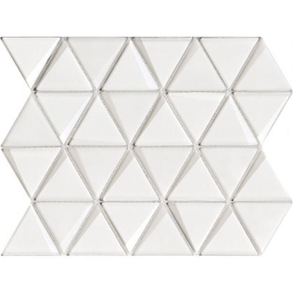 L`antic colonial Effect Triangle White 26x31
