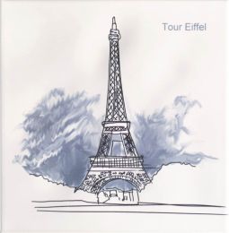 Ondulado Decor World-2 Tour Eiffel