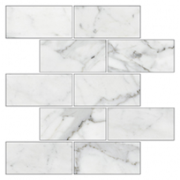 Marble Trend Мозаика K-1000/MR/m13/ Carrara