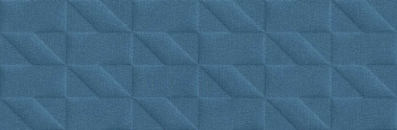 Плитка Outfit Blue Struttura Tetris 3D