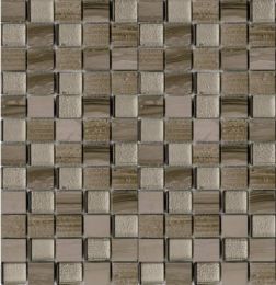 L`antic colonial Mosaicos Time Text Silk Wood 2,3x2,7
