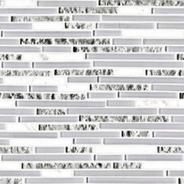 L`antic colonial Mosaics Collection Eternity Mini Strip White