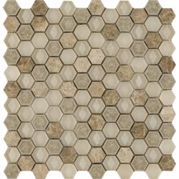 L`antic colonial Mosaics Collection Aura Hexagon Creams