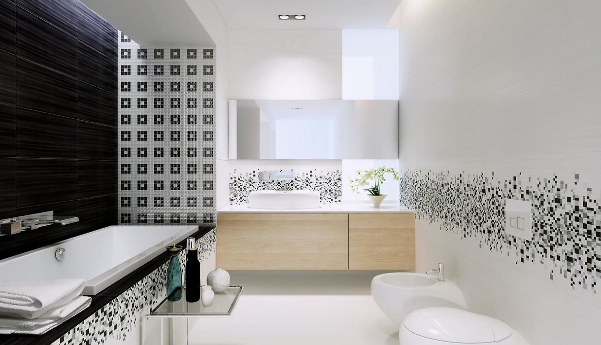 плитка для ванной комнаты дизайн проекты
